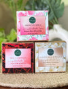 Ayurvedic Glow Soap Pack | Hibiscus Amla, Milk & Saffron, Sacred Rice & Jasmine | Each 110 gms X 3