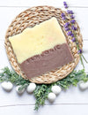 Handmade Lavender Sleep Soap Bar with rich lather