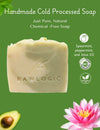 Refreshing scent profile – Peppermint and Spearmint essential oils used in RawLogic soap