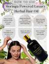 Rice Water Hair Mask & Strong Roots 48+ Herbs Hair Oil Combo