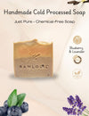 Scent profile – Calming lavender and sweet vanilla essential oils used in the soap