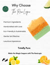 Why choose The RawLogic soaps – Handmade, clean, cruelty-free, and rich in botanicals for every skin type